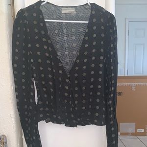 Urban Outfitters Surplice Blouse